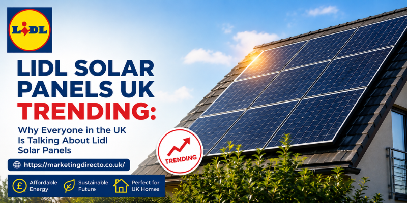 Lidl Solar Panels UK Trending for UK homeowners