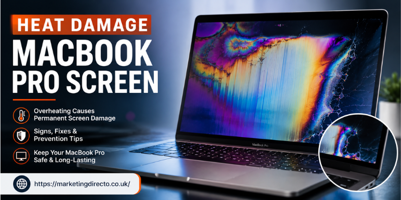 Heat Damage MacBook Pro Screen: Causes, Signs & Fixes